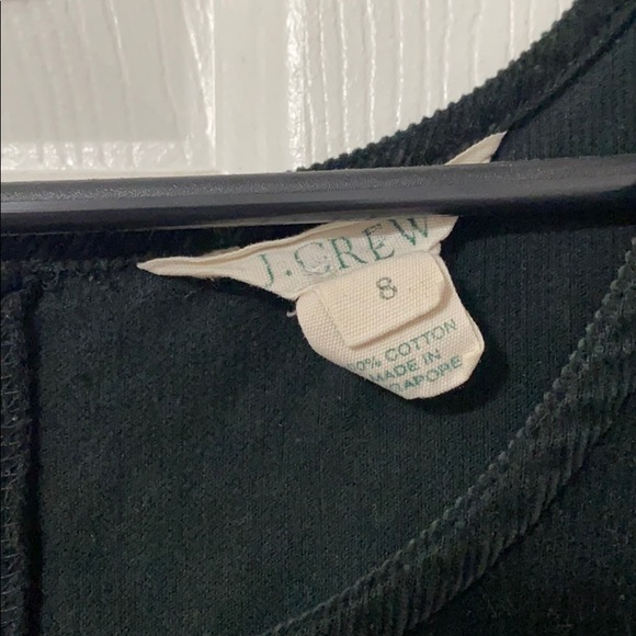 J. Crew black corduroy sleeveless dress - Picture 2 of 2